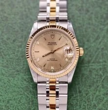 Tudor — Tudor 5 Graph Scale Champagne Dial Prince Date 74033 Automatic 34mm — Watch — resale