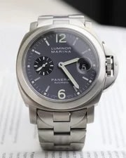 Panerai — Panerai Luminor Marina PAM00091 44mm Titanium Grey Dial — Watch — resale