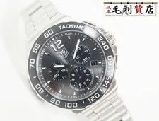 TAG Heuer — TAG Heuer Formula 1 Chrono CAU1115.BA0858 Gray Black Stainless Steel Quartz Use — Watch — resale