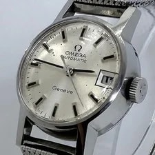Geneva — Movement Geneva Automatic Date Genuine Belt Junk — Watch — resale