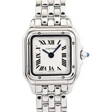 Cartier — Cartier Panthere de Mini WSPN0019 Watches / Silver Quartz — Watch — resale