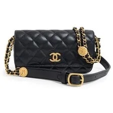 Chanel — Chanel Matelasse Flap Closure Chain Soft Grained — Handbag — resale