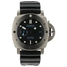 Panerai — Panerai Submersible Black Dial Titanium 47mm Automatic ’s PAM01305 — Watch — resale