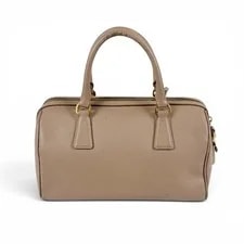 Prada — Prada Triangle Logo Top Handle Mini Boston Auth — Handbag — resale