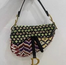 Dior — Dior Saddle Beaded 2018 — Handbag — resale