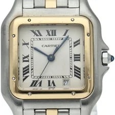 Cartier — Cartier Panthere W25028B5 Gold 27mm White Dial Quartz #LPW1597 — Watch — resale