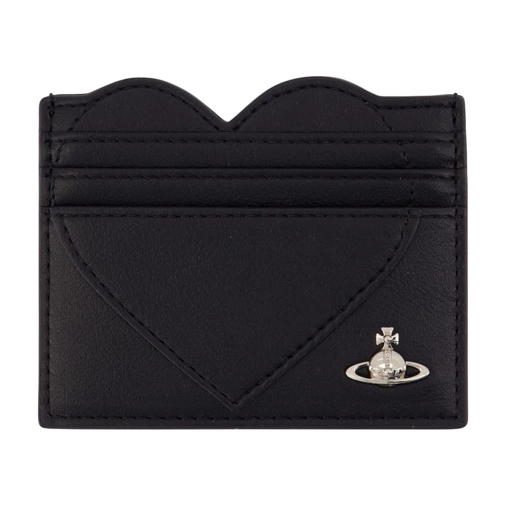 Vivienne Westwood — Vivienne Westwood Heart-Embossed Synthetic Card Case — Cases — Handbag — resale