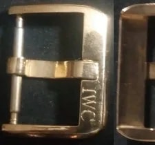 IWC — Original IWC Buckle 70/80's 18mm Inner Rose Gold Plated — Watch — resale