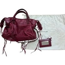 Balenciaga — Balenciaga City 2Way Satchel Auth w/Acc — Handbag — resale