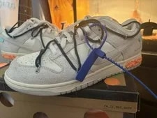 Off-White — Off-White Dunks Lot #16 — Sneaker — resale