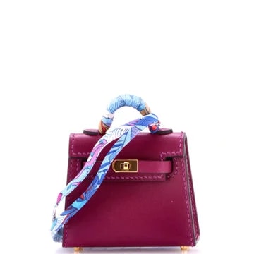 Hermès — Kelly Twilly Bag Charm Tadelakt — Accessory — resale