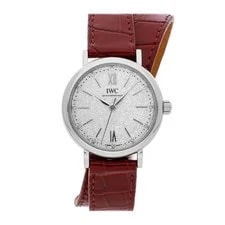 IWC — IWC X Comme Moi Portofino Steel Auto 34mm Diamond Double Strap IW3574-10 — Watch — resale