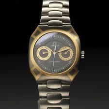 Omega — Omega Seamaster Polaris Titanium Quartz Day-Date — Watch — resale