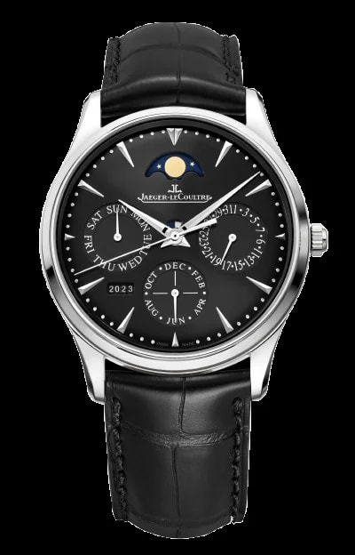 Worldofluxuryus — Jaeger-LeCoultre Master Ultra Thin Perpetual Stainless Steel ’s — Watch — resale