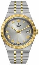 Tudor — Tudor Royal Sunray Silver Dial Two-Tone 18k Gold / Steel 38mm M28503 — Watch — resale