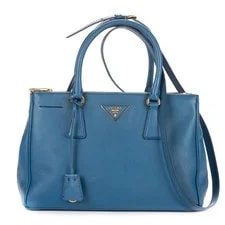 Prada — Prada Large Double Zip Galleria A — Handbag — resale