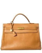 Hermès — Hermès Naturelle Kelly Retourne 40 (Authentic — Handbag — resale