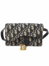Dior — Christian Dior Saddle Waist S5619CTZQ Body — Handbag — resale