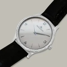 Jaeger-LeCoultre — 18K White Gold 34MM Jaeger-LeCoultre Master Control Factory Diamond — Watch — resale