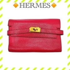 Hermès — Hermes Kelly Compact Tri-fold Wallet Female — Handbag — resale