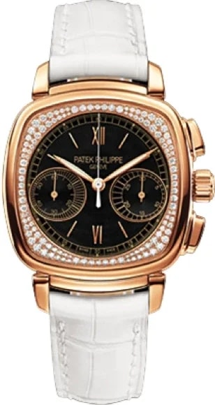 Worldofluxuryus — Patek Philippe Complicated Chronograph 18K Rose Gold & Diamonds Lady's — Watch — resale