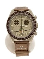 Omega — Omega S033T100 43mm Beige Dial Quartz #2nW5159 — Watch — resale