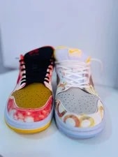 Nike SB — 【US10】NIKE SB Dunk LOW PRO QS Raygun Tie-dye CZ6501-101 Vnds No Box — Sneaker — resale