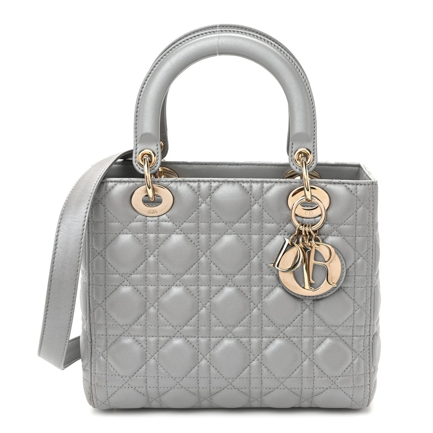 Dior — Pearly Medium Lady Dior — Handbag — resale