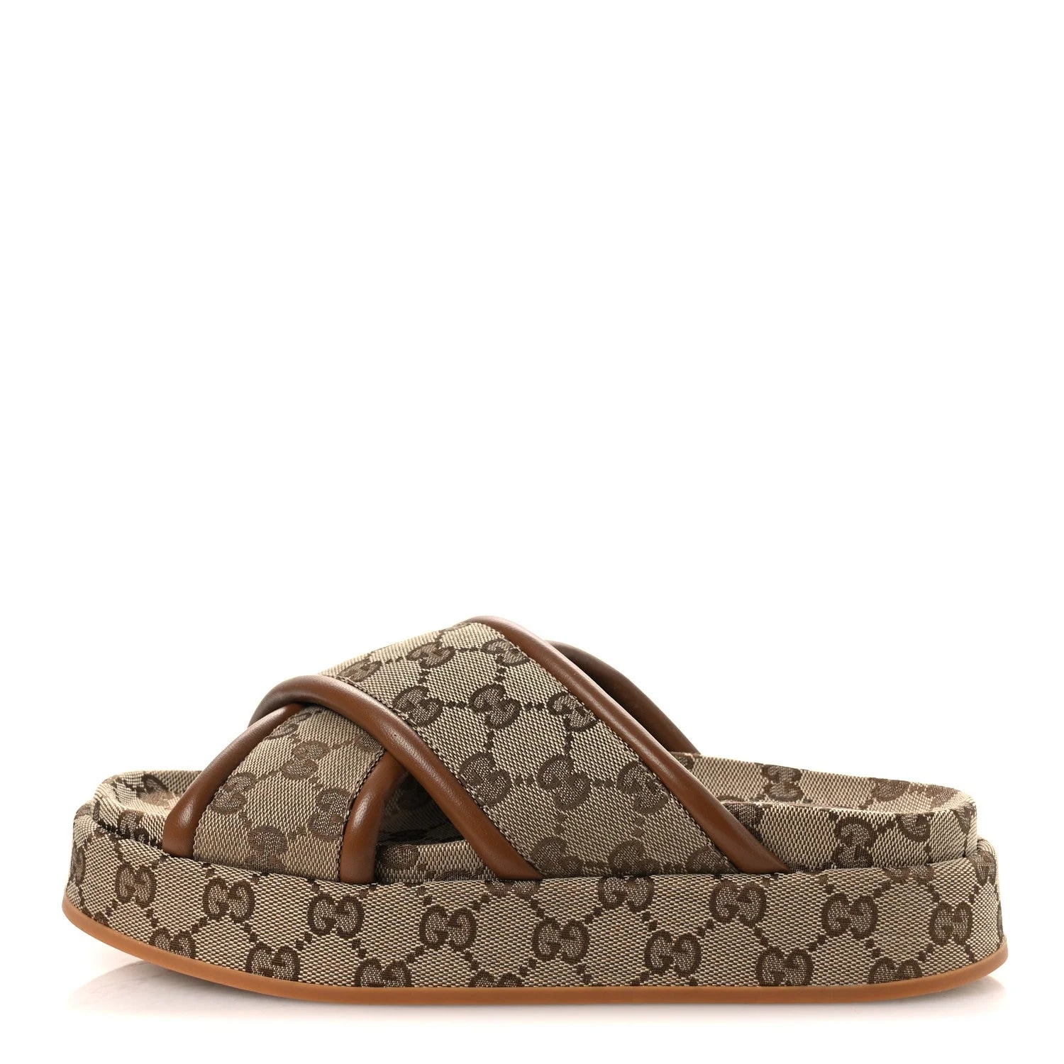 GG Angelina Platform 55mm Slide 38.5 — Designer Shoe — resale