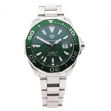 Tag Heuer — 43mm Tag Heuer WAY201S.BA0927 Aquaracer "Hulk" Automatic Swiss Steel — Watch — resale