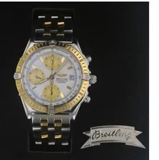 Breitling — Breitling Chronomat D13352 MOP Dial 18k TT Bezel and Band With Box and Papers — Watch — resale