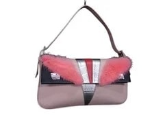Fendi — Fendi Mamma Baguette Monster Series Fur Bijou BR600 V04 Authenti — Handbag — resale