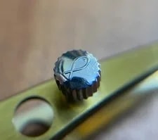 IWC — IWC International Co Crown Only Fish Logo for Part Repair /Project — Watch — resale