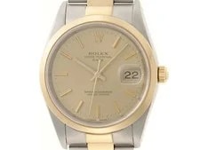 Rolex — Rolex Perpetual Date 15203 Stainless Steel / K18White Gold 40mm 1997 #DW1928 — Watch — resale