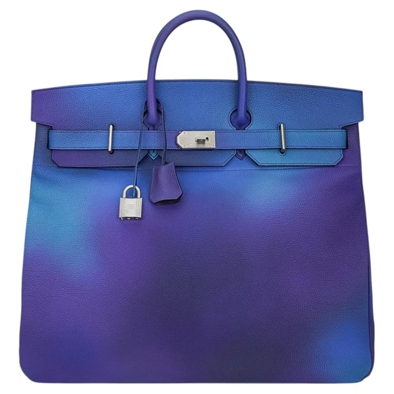 Hermès — Hermes HAC 50 Cosmos Palladium Limited Edition Travel Bag — Designer Shoe — resale