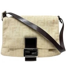 Fendi — Fendi Zuccamanma Baguette 26325 #OKB7146 — Handbag — resale