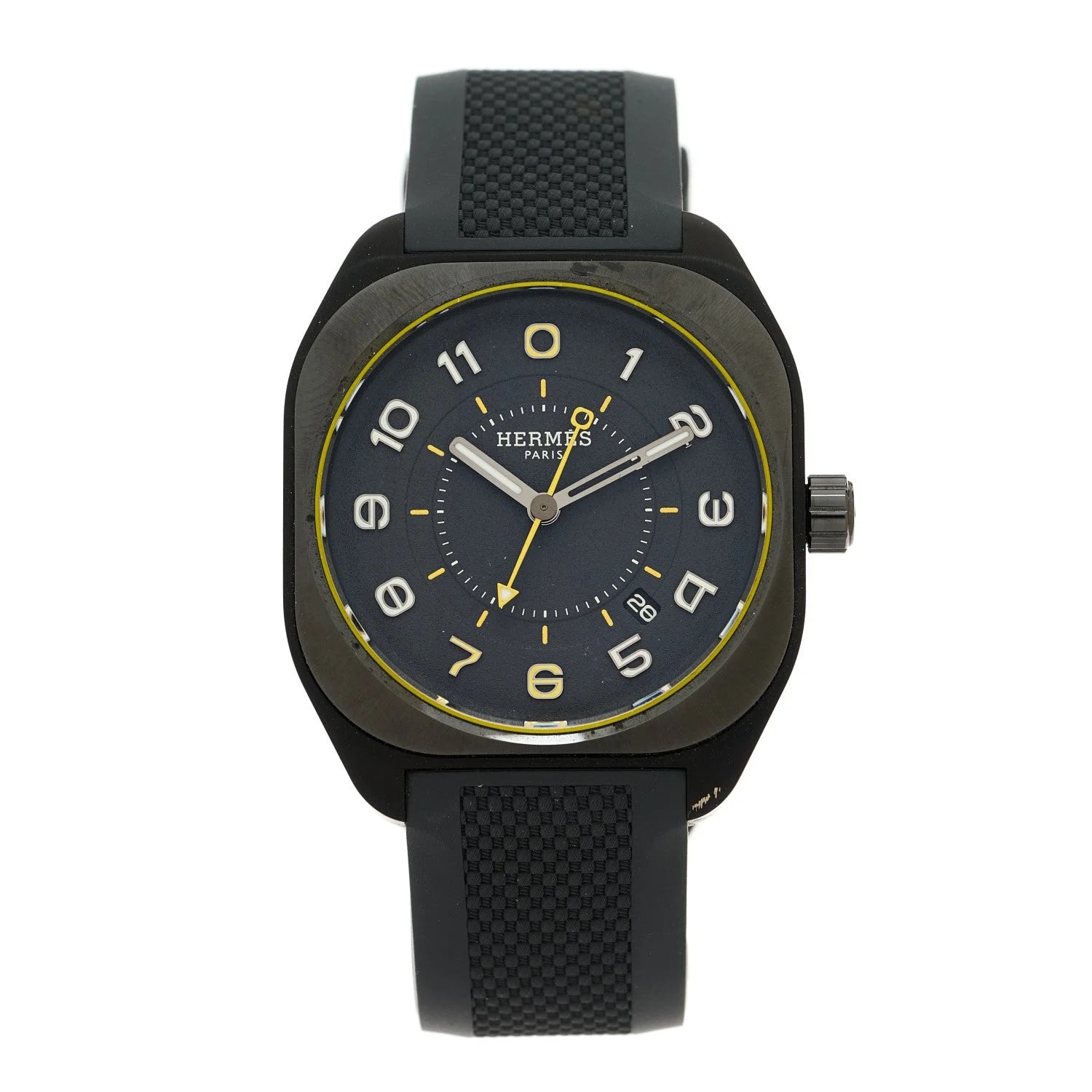 Hermès — Graphene Nickel Rubber 39mm H08 Automatic Noir — Watch — resale