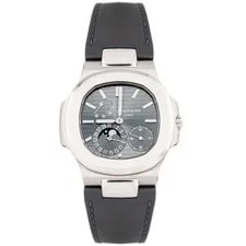 Patek Philippe — Patek Philippe Nautilus White Gold Silver Dial 40mm 5712G-001 Full Set — Watch — resale