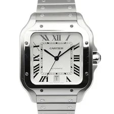 Cartier — Cartier Santos de LM WSSA0018 39.8mm Silver Dial #TGW081 — Watch — resale