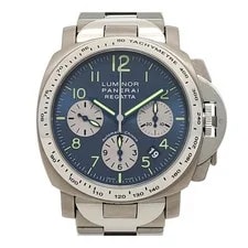 Panerai — Panerai Luminor Chrono Regatta Fullset PAM00168 Stainless Steel Titanium #TSW865 — Watch — resale