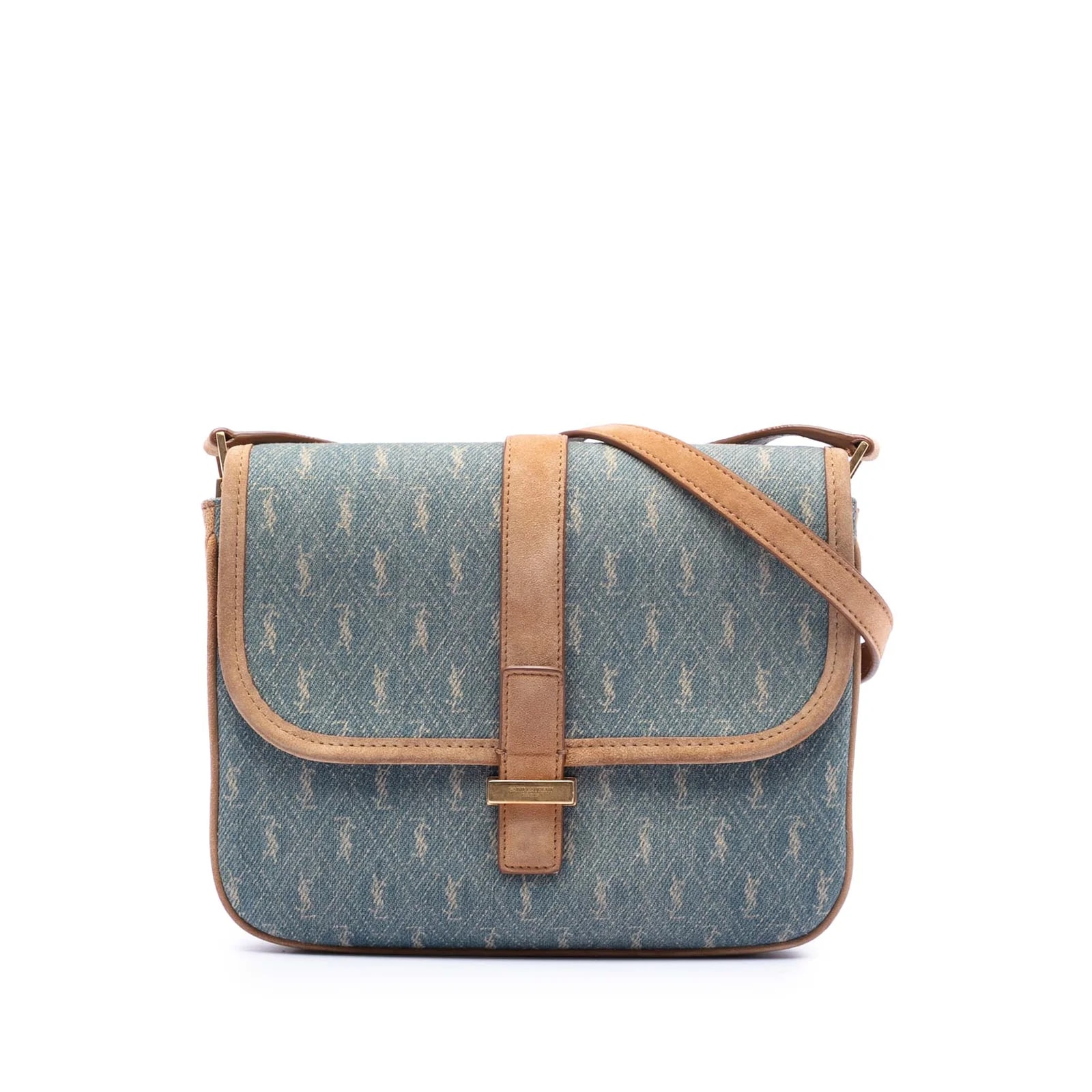 Saint Laurent — Trimmed Allover Crossbody — Handbag — resale