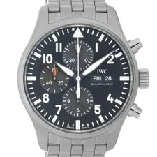IWC — IWC Pilot's Chronograph IW377709 Bracelet Edition Box/Paper — Watch — resale