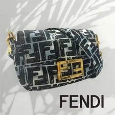 Fendi — Fendi Joshua Vides Collaboration Baguette Mini 2Way 8Br784 — Handbag — resale