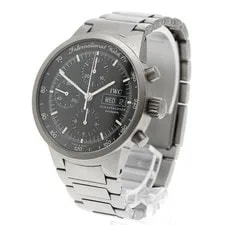 IWC Schaffhausen — IWC Schaffhausen GST IW370703 40mm Titanium Black Dial Automatic #C484 — Watch — resale
