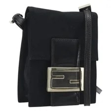 Fendi — Fendi Mamma Baguette Cotton Auth 195300A — Handbag — resale
