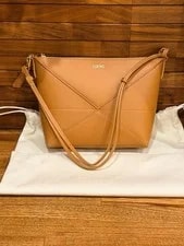Loewe — Loewe Puzzle Fold Shiny Napa Calf 878207 — Handbag — resale