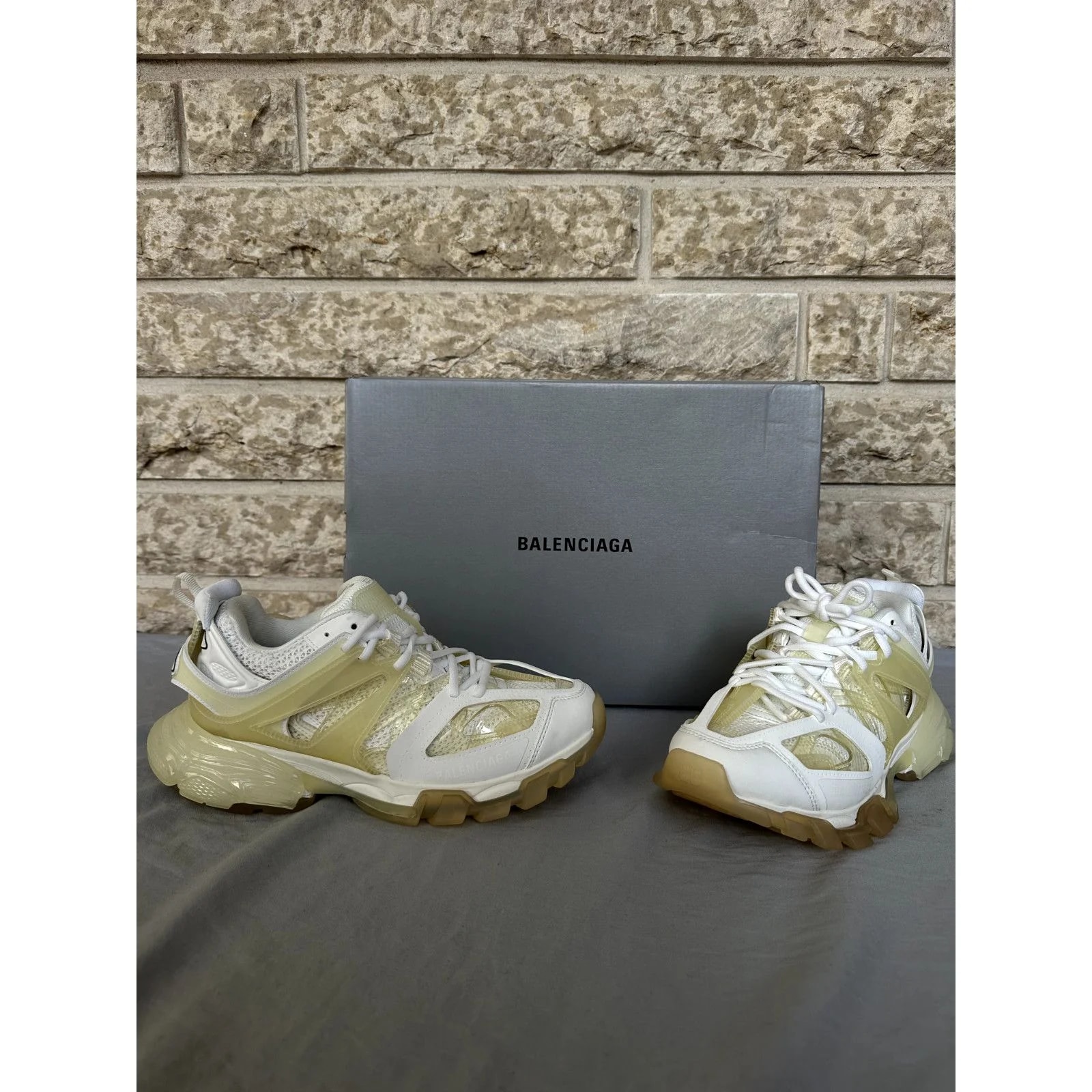 Balenciaga — Balenciaga Track Clear Sole With Gum Bottoms — Sneaker — resale