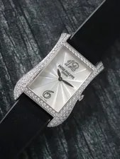 Patek Philippe — J40984: Patek Philippe 18k White Gold Gondolo Serata, Ref. 4972, Quartz — Watch — resale