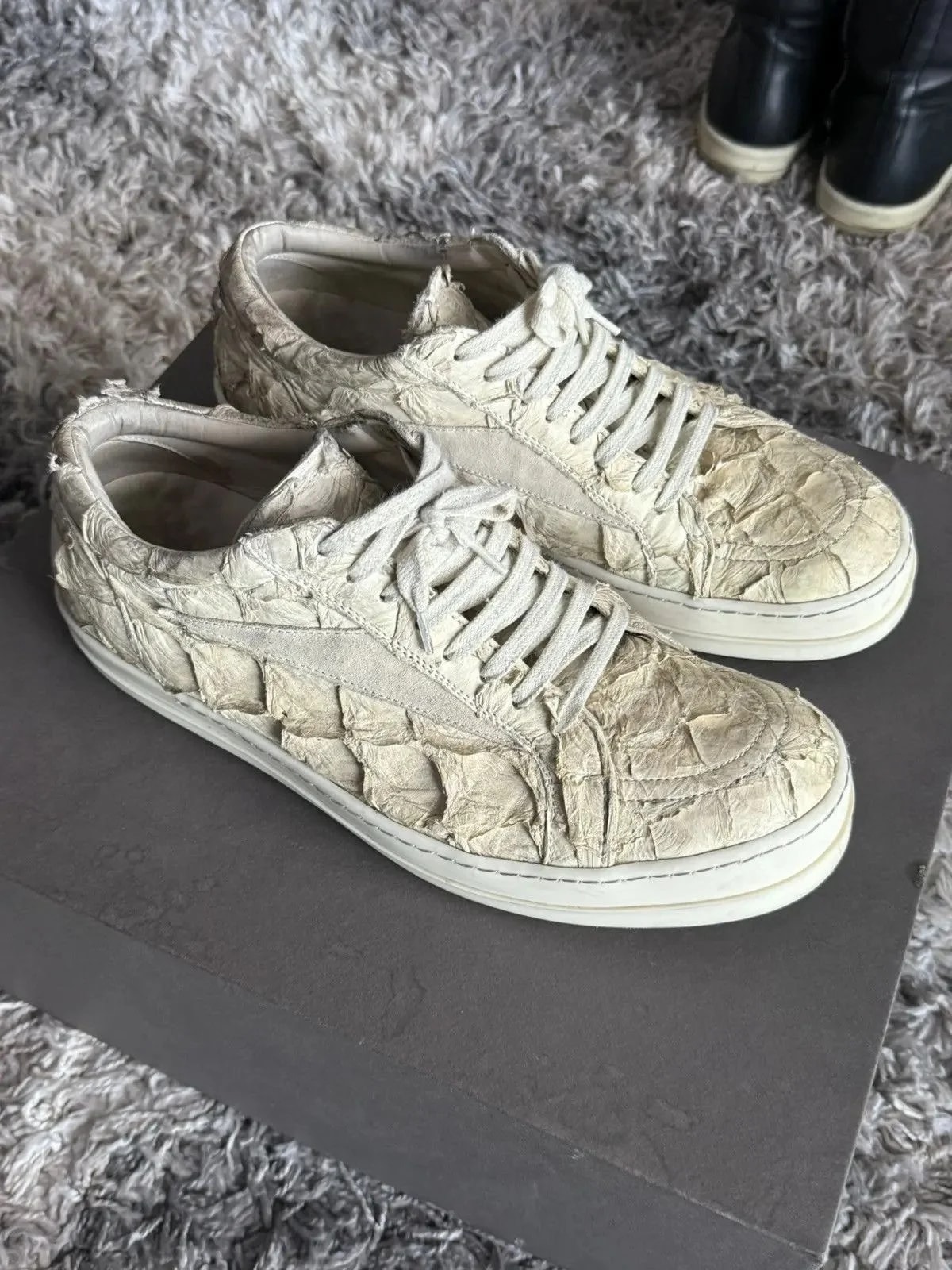 Rick Owens — Rick Owens Pirarucu Arapaima Sneaks — Sneaker — resale