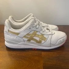 Asics — Asics Gel Lyte III White Gold ’S Size US 8 EU — Sneaker — resale